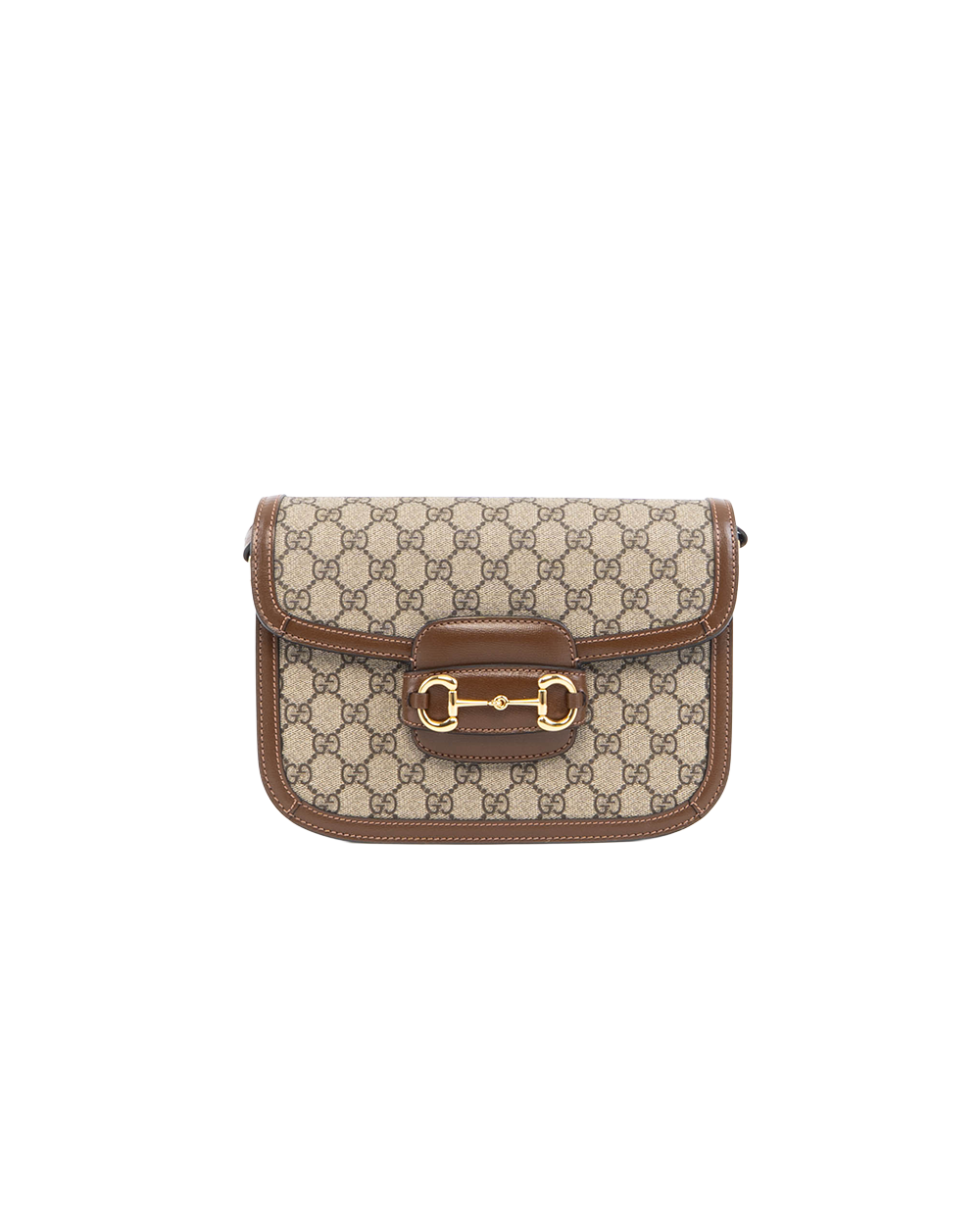 BA242809 GUCCI HORSEBIT 1955 MEDIUM BROWN GG MONOGRAM GHW