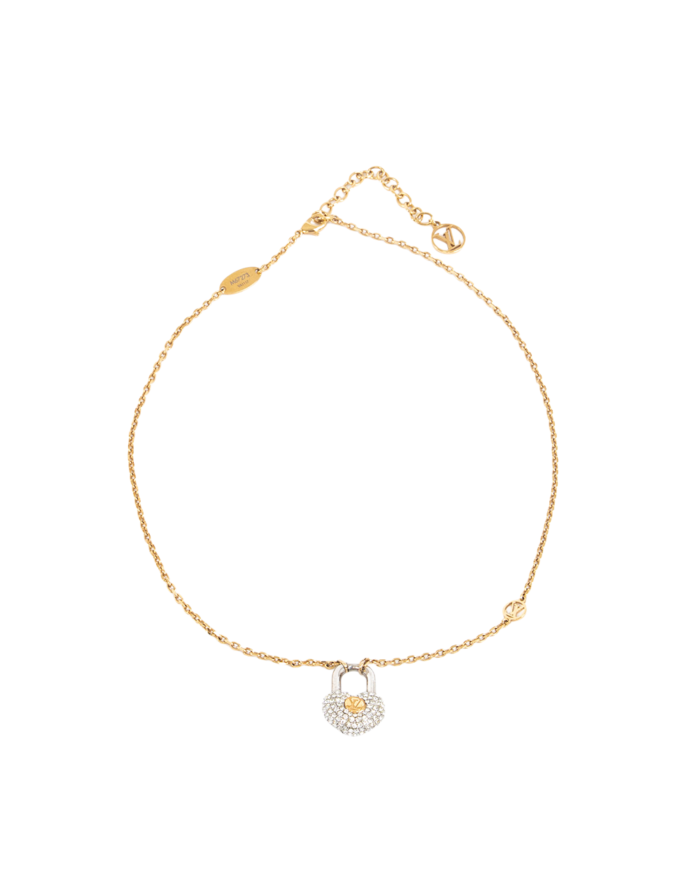 BA250281 LV COLLIER CRAZY INLOCK NECKLACE GHW M67273 VA1117