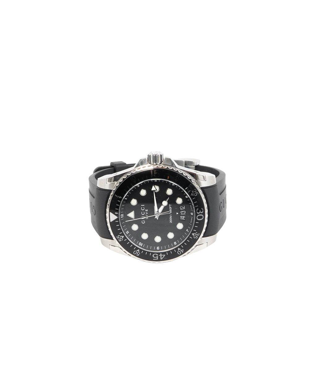 BA251654 GUCCI DIVE WATCH 45 MM BLACK STAINLESS STEEL SHW 18627943