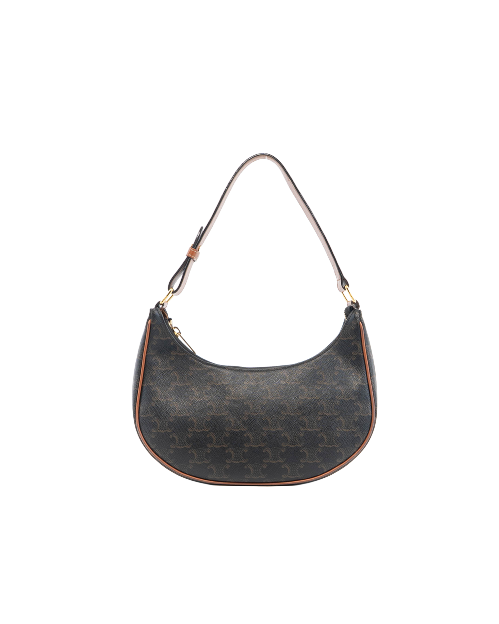 BA251714 CELINE AVA MEDIUM BROWN CANVAS GHW W GA 2292