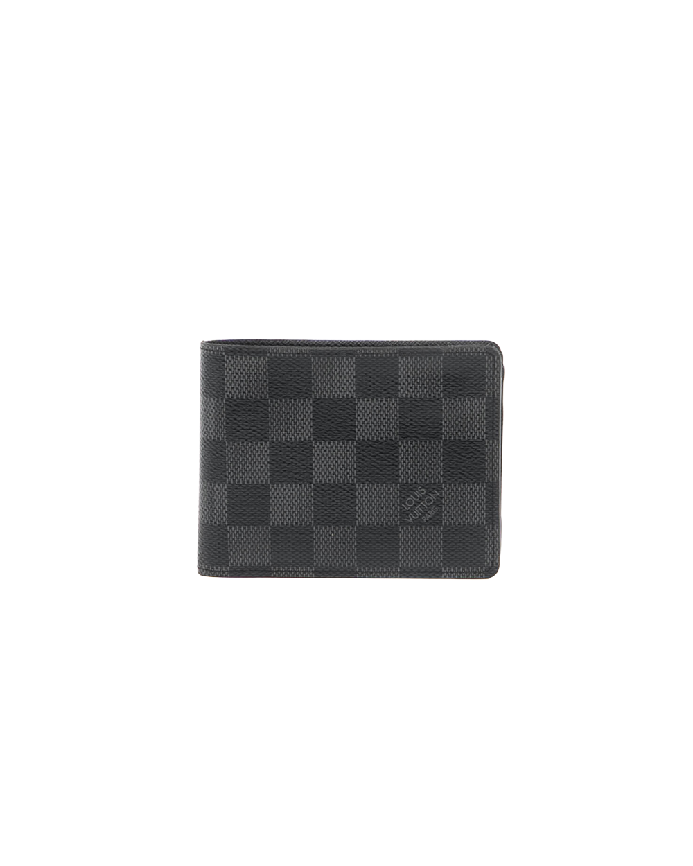 BA251755 LV MULTIPLE WALLET SHORT GRAPHITE DAMIER CANVAS