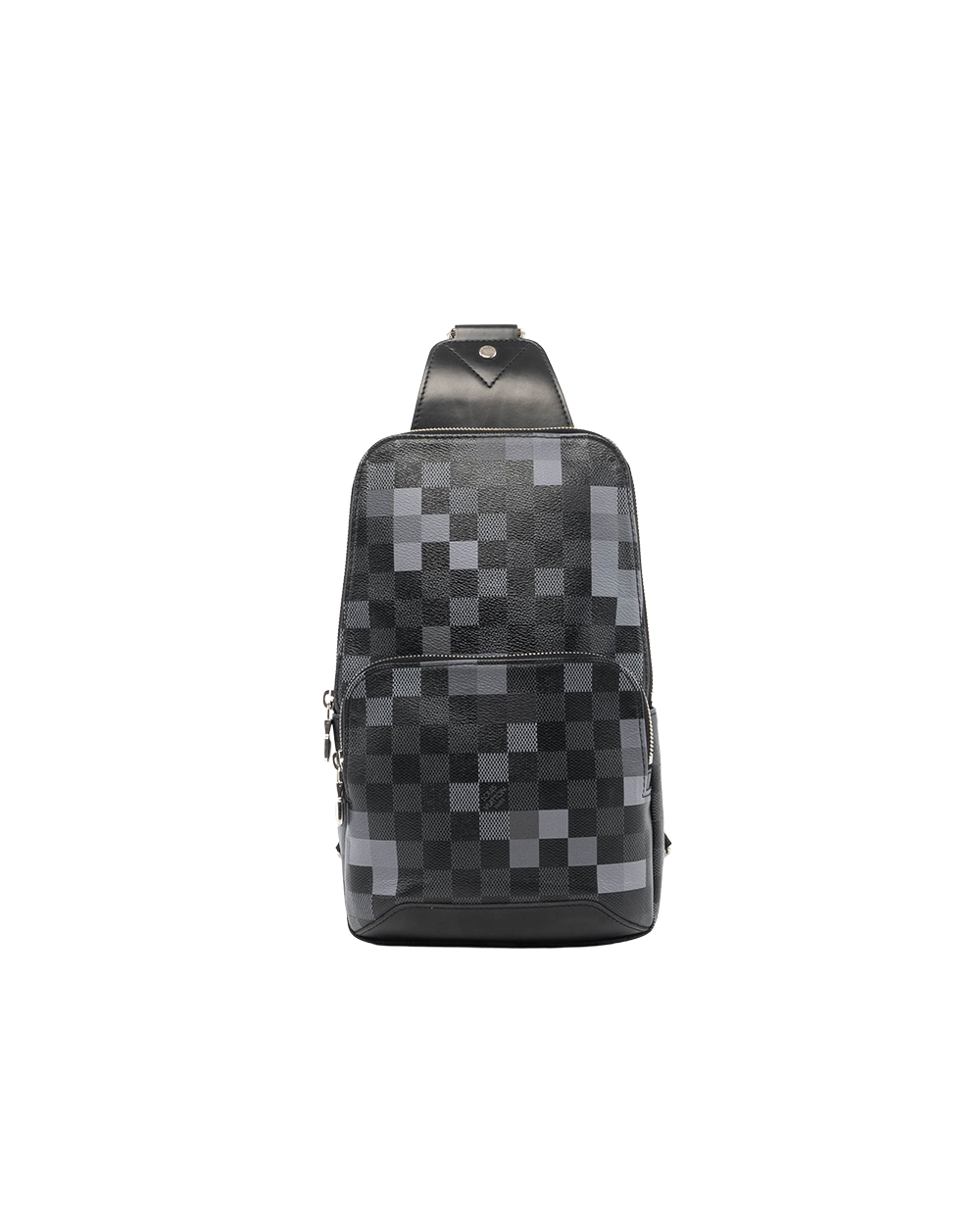 BB251599 LV AVENUE SLING BAG PM BLACK GRAPHITE CANVAS SHW MICROCHIP