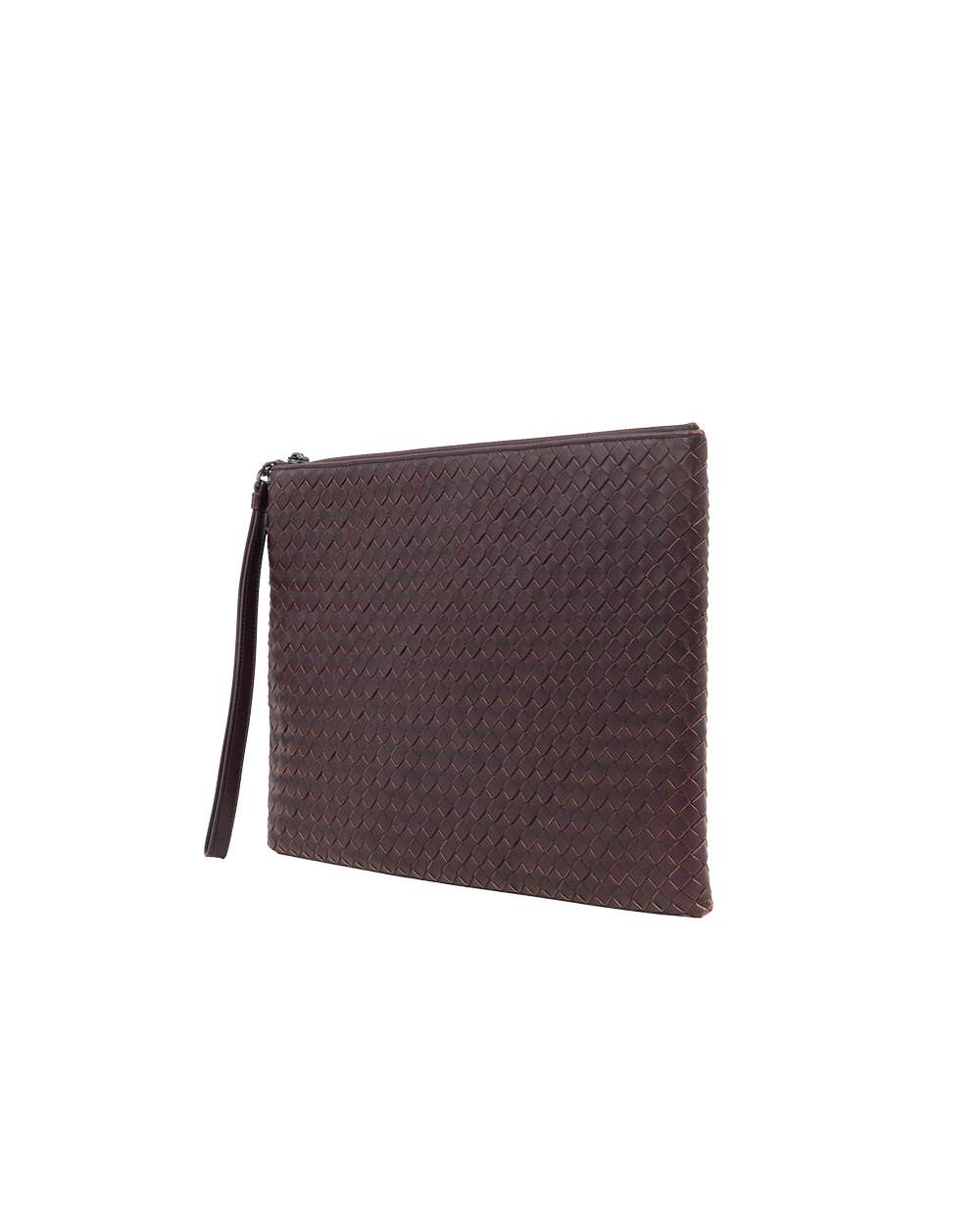 BOTTEGA INTRECCIATO CLUTCH BAG BURGANDY CALF BHW B0706 7128A 0013