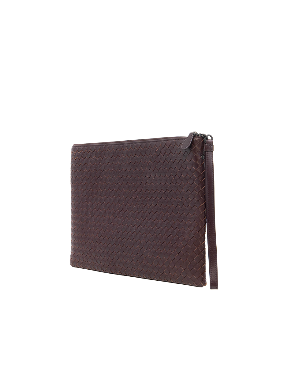 BOTTEGA INTRECCIATO CLUTCH BAG BURGANDY CALF BHW B0706 7128A 0014