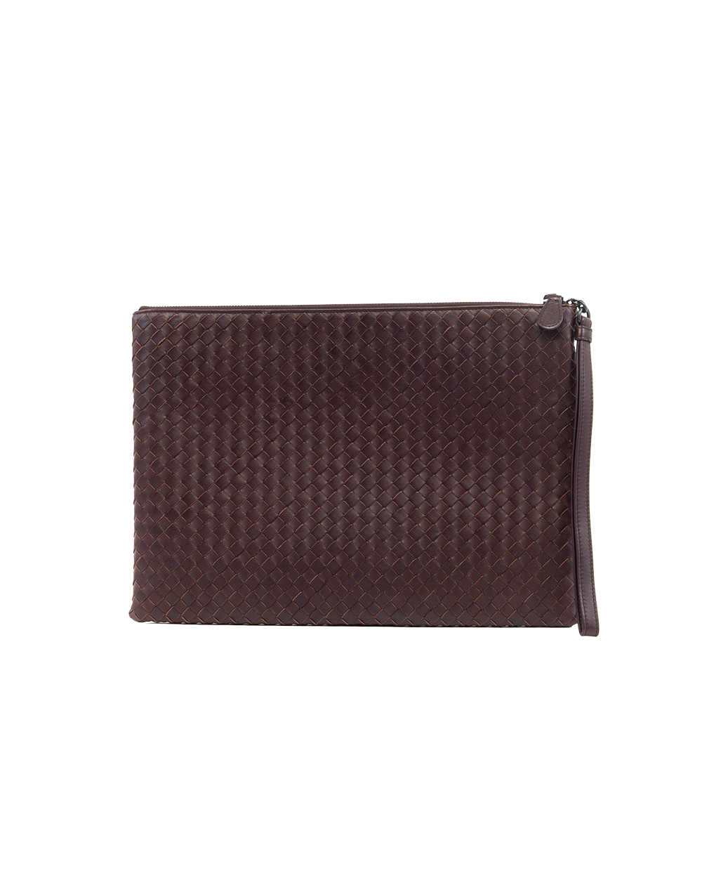 BOTTEGA INTRECCIATO CLUTCH BAG BURGANDY CALF BHW B0706 7128A 0015