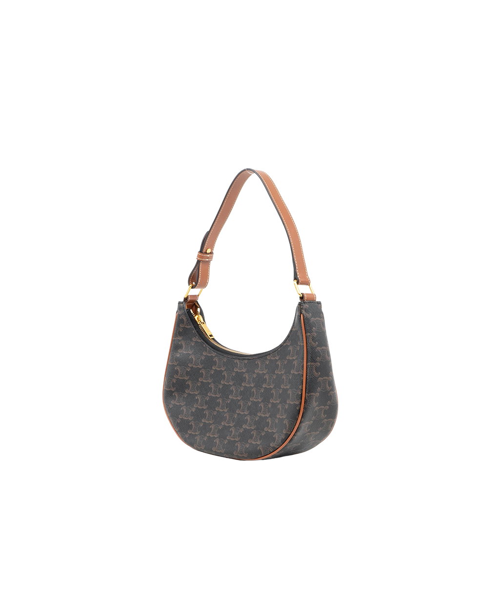 CELINE AVA MEDIUM BROWN CANVAS GHW S GA 4221 0070