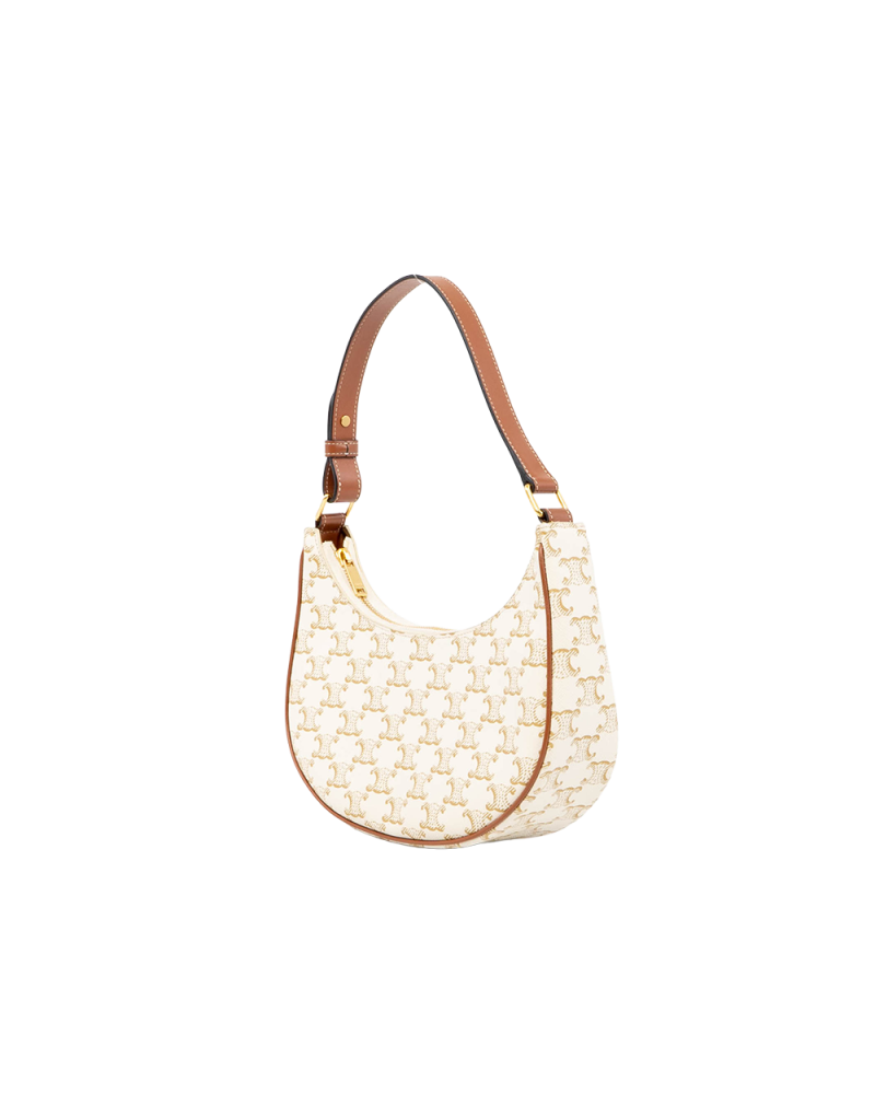 CELINE AVA MEDIUM WHITE CANVAS GHW S LM 0212 S AT 4291 0172