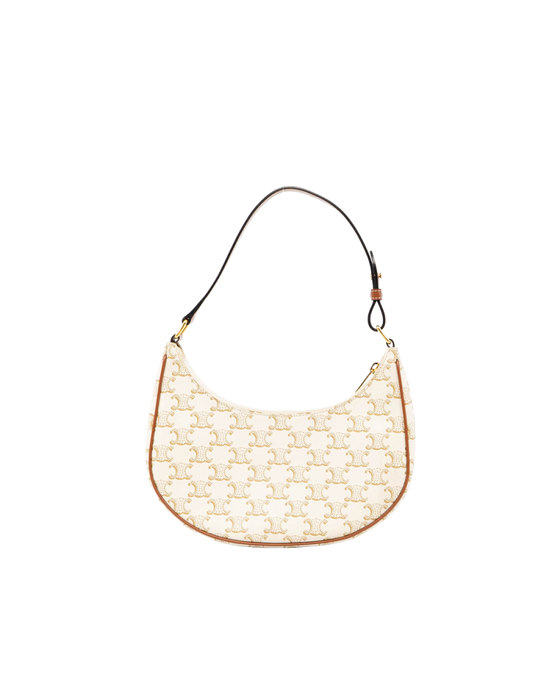 CELINE AVA MEDIUM WHITE CANVAS GHW S LM 0212 S AT 4291 0174