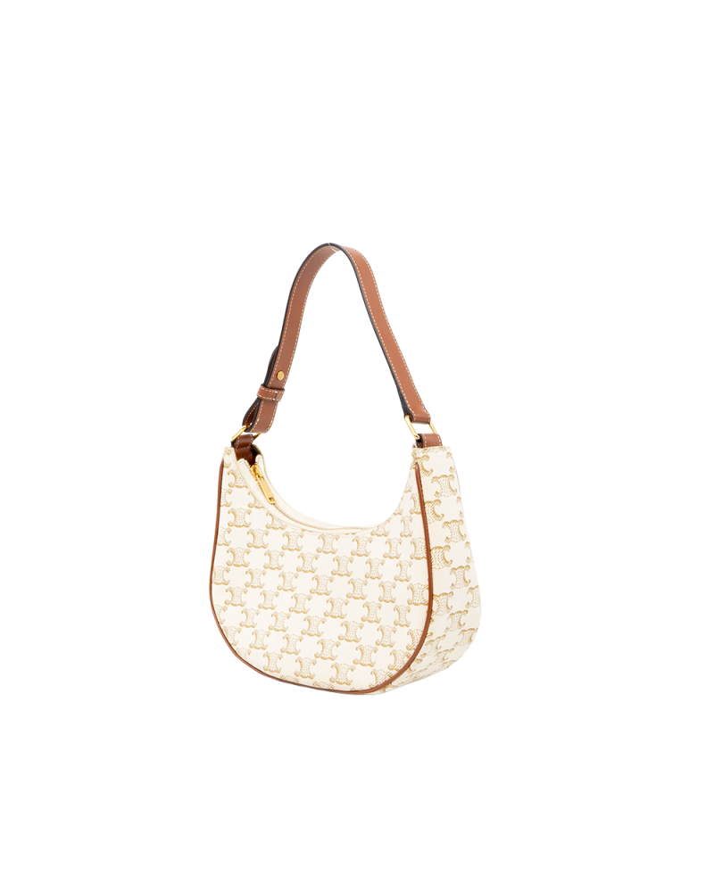 CELINE AVA MEDIUM WHITE CANVAS GHW S LM 3291 S AT 3271 0159