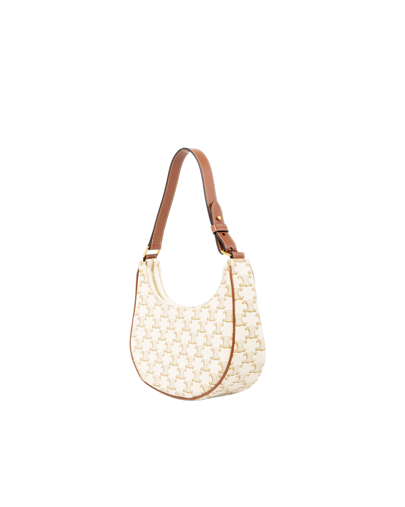 CELINE AVA MEDIUM WHITE CANVAS GHW S LM 3291 S AT 3271 0160