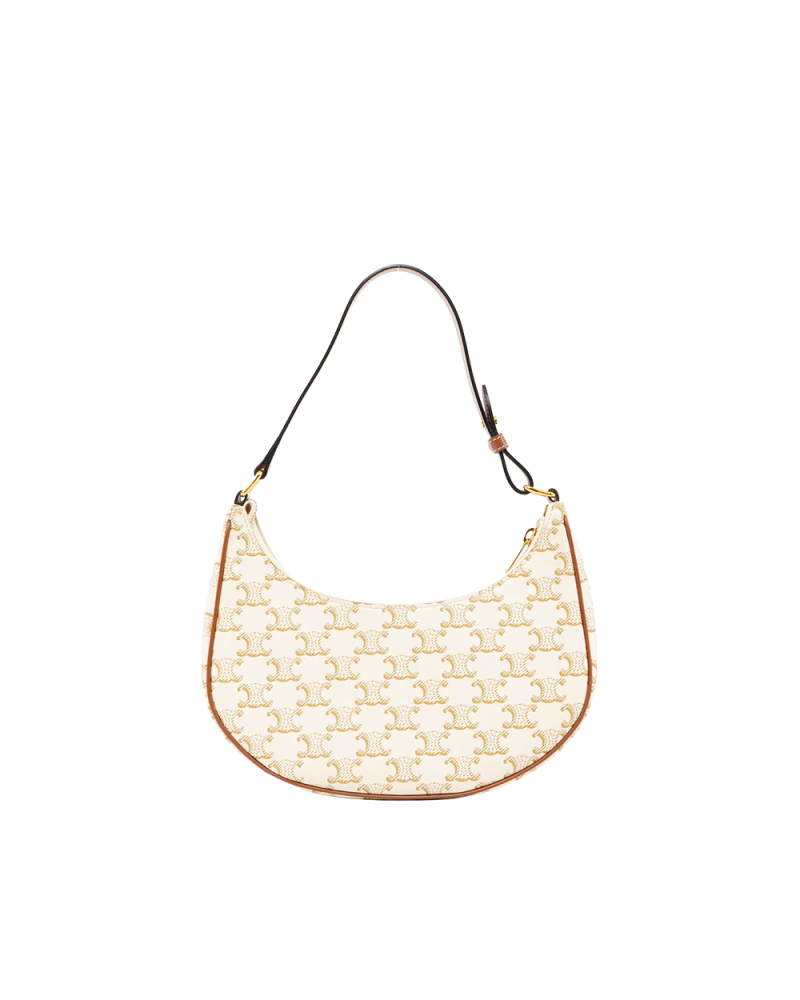 CELINE AVA MEDIUM WHITE CANVAS GHW S LM 3291 S AT 3271 0161