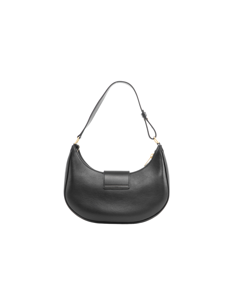 CELINE AVA TRIOMPHE BLACK CALF GHW 114493DGQ 5459