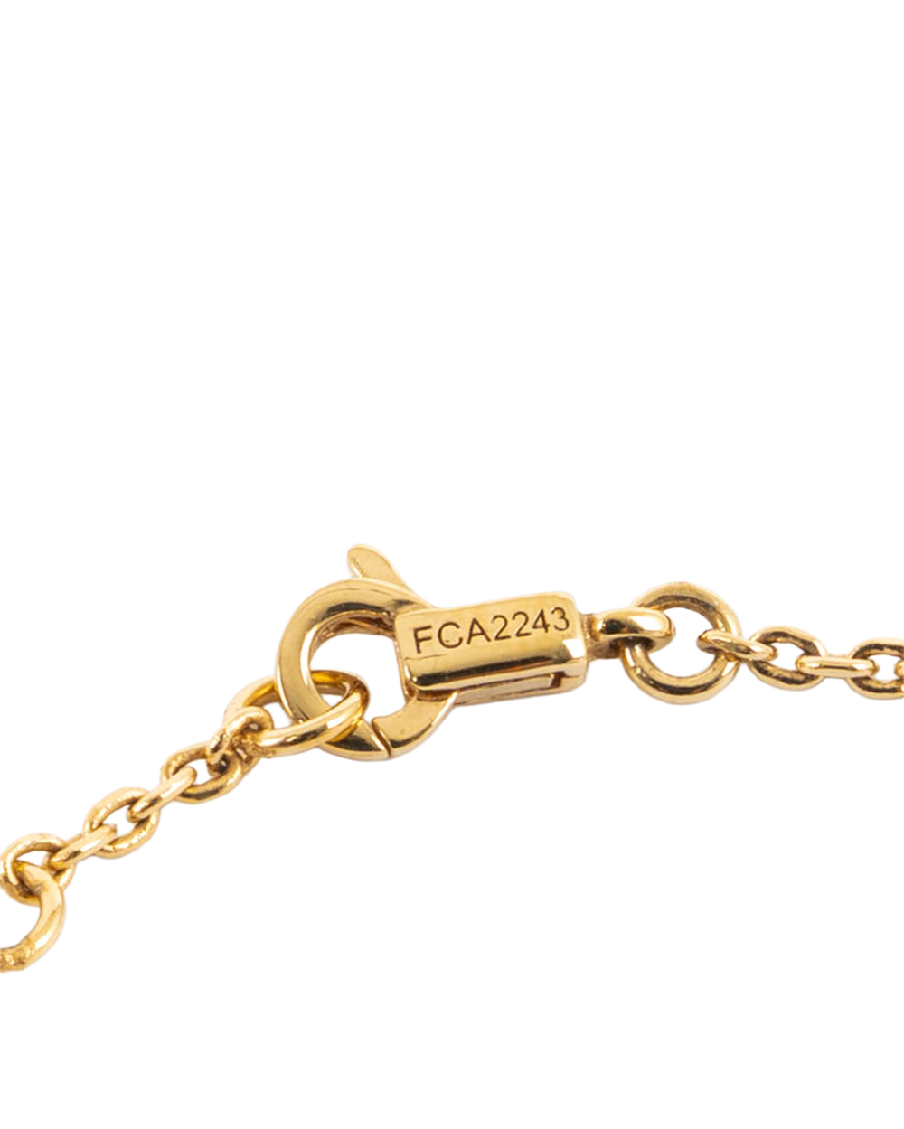 CELINE TRIOMPHE BRACELET PEARL HEART GHW FCA2243 0214
