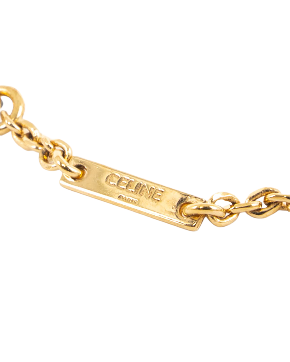CELINE TRIOMPHE BRACELET PEARL HEART GHW FCA2243 0217