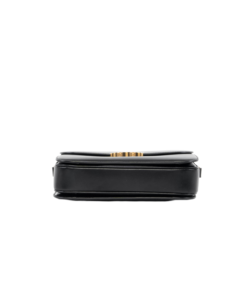 CELINE TRIOMPHE LARGE BLACK CALF GHW S AM 1169 0024