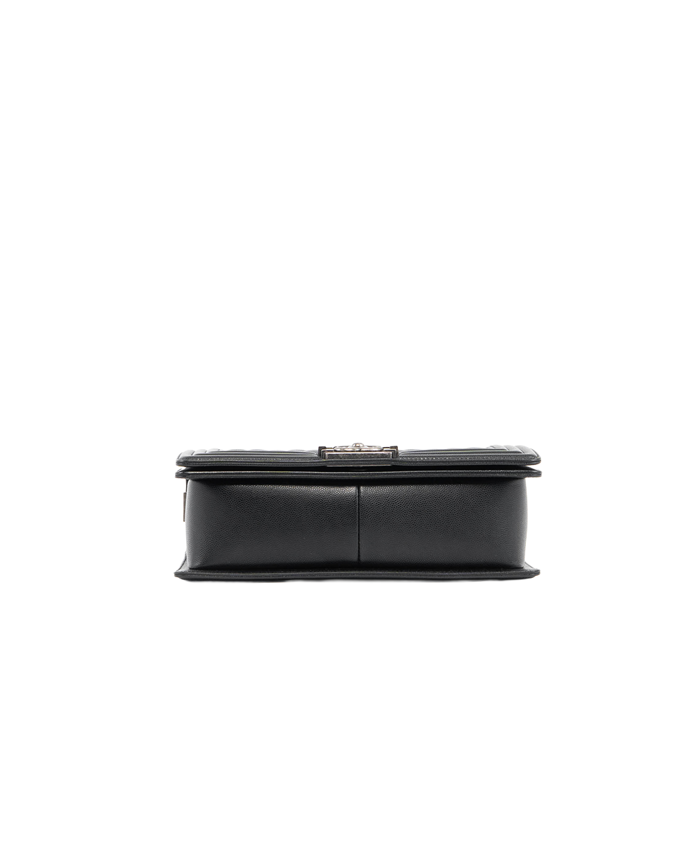 CHANEL BOY 10 BLACK CAVIAR RHW H55NAG5G 5335