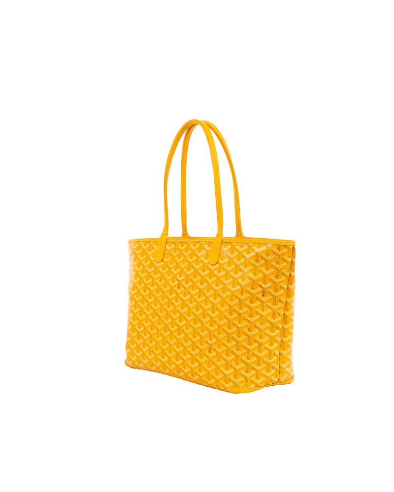 GOYARD ARTOIS PM YELLOW CANVAS SHW SIS120239 0142