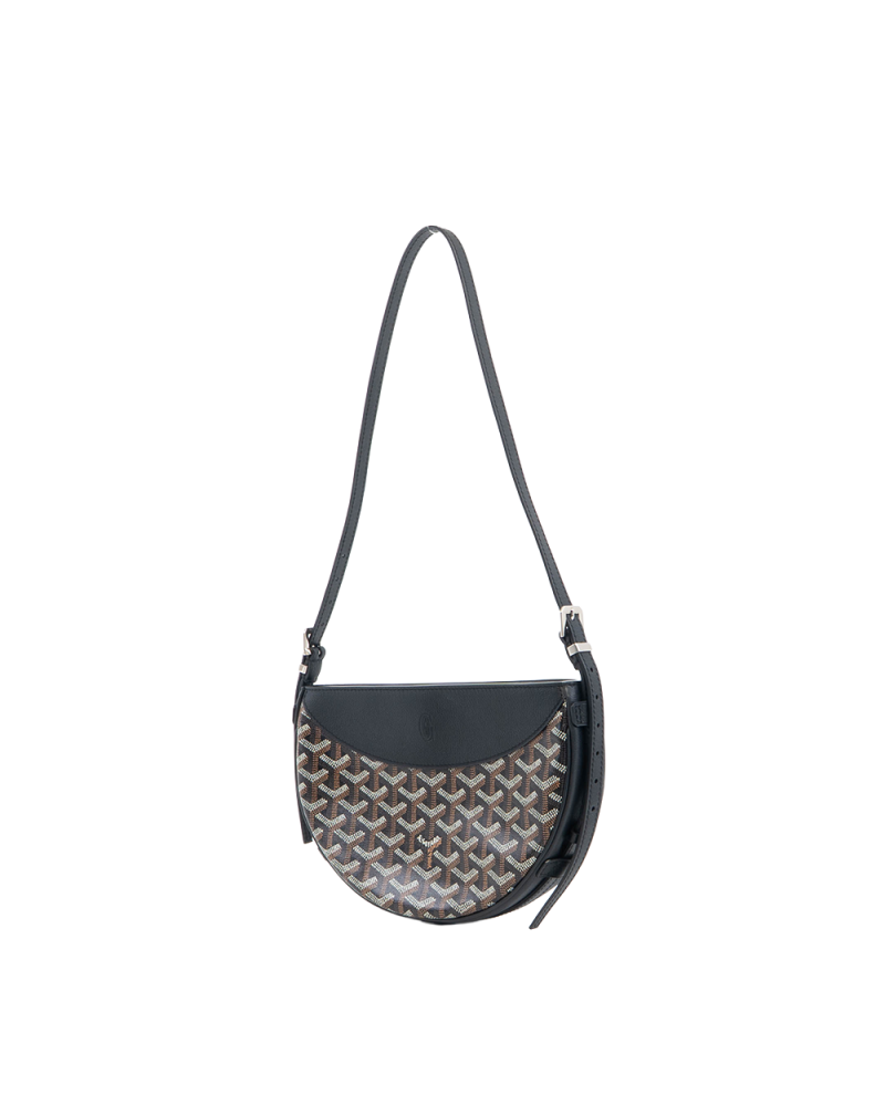 GOYARD HIRONDELLE BLACK CANVAS SHW SAR020247 5296