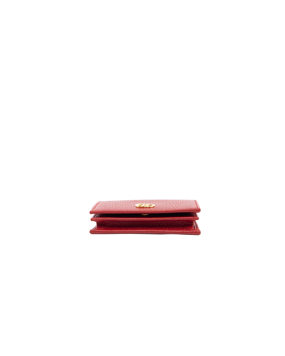 GUCCI BI FOLD WALLET SHORT RED CALF GHW 456126 0416 5459