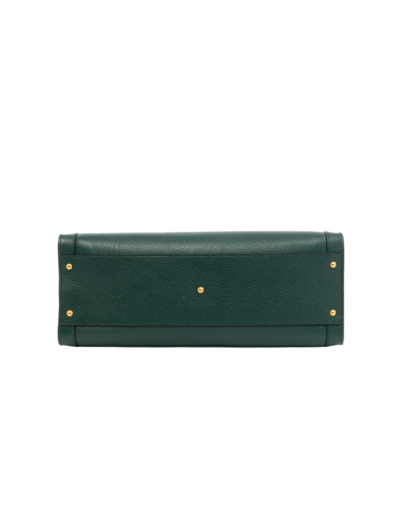 GUCCI DIANA TOTE LARGE GREEN PINK CALF GHW 708218 525040 5313