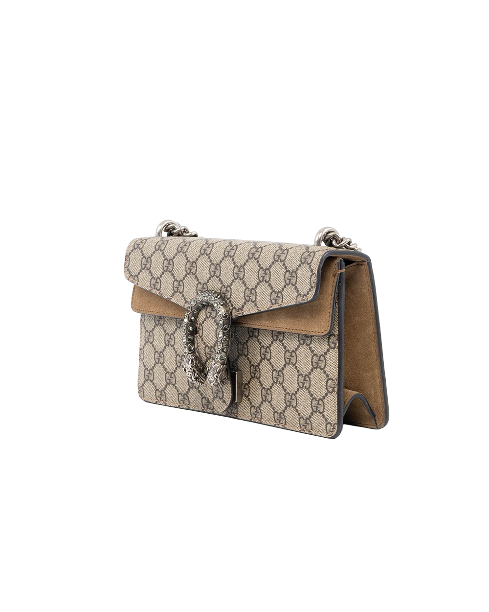 GUCCI DIONYSUS NEW SMALL BROWN GG MONOGRAM CANVAS RHW 499623 498879 0084