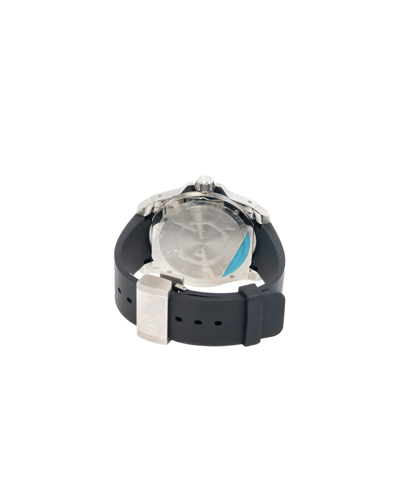 GUCCI DIVE WATCH 45 MM BLACK STAINLESS STEEL SHW 18627943 0221