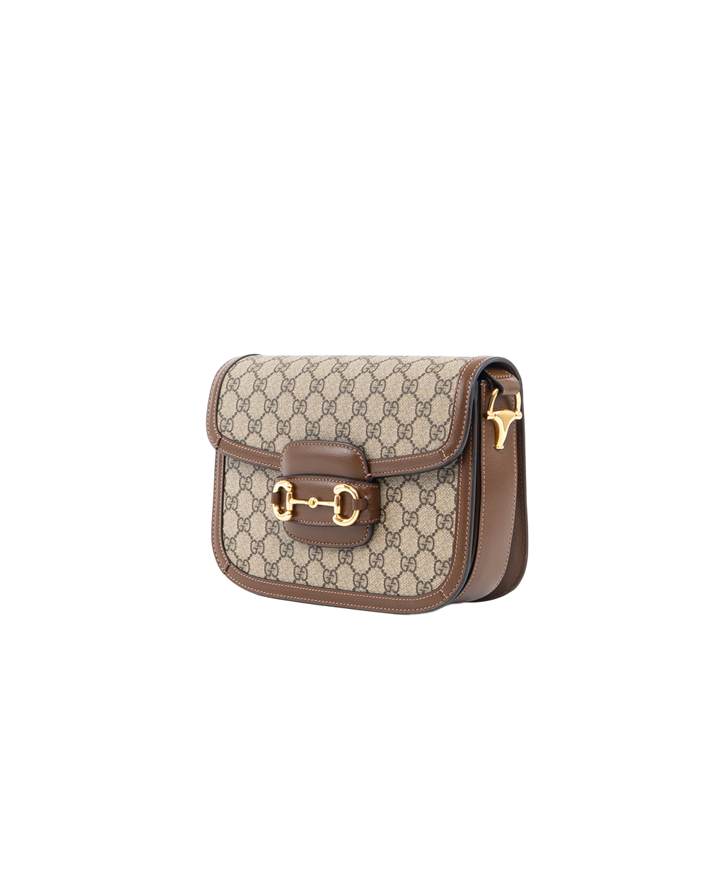 GUCCI HORSEBIT 1955 MEDIUM BROWN GG MONOGRAM GHW 5322