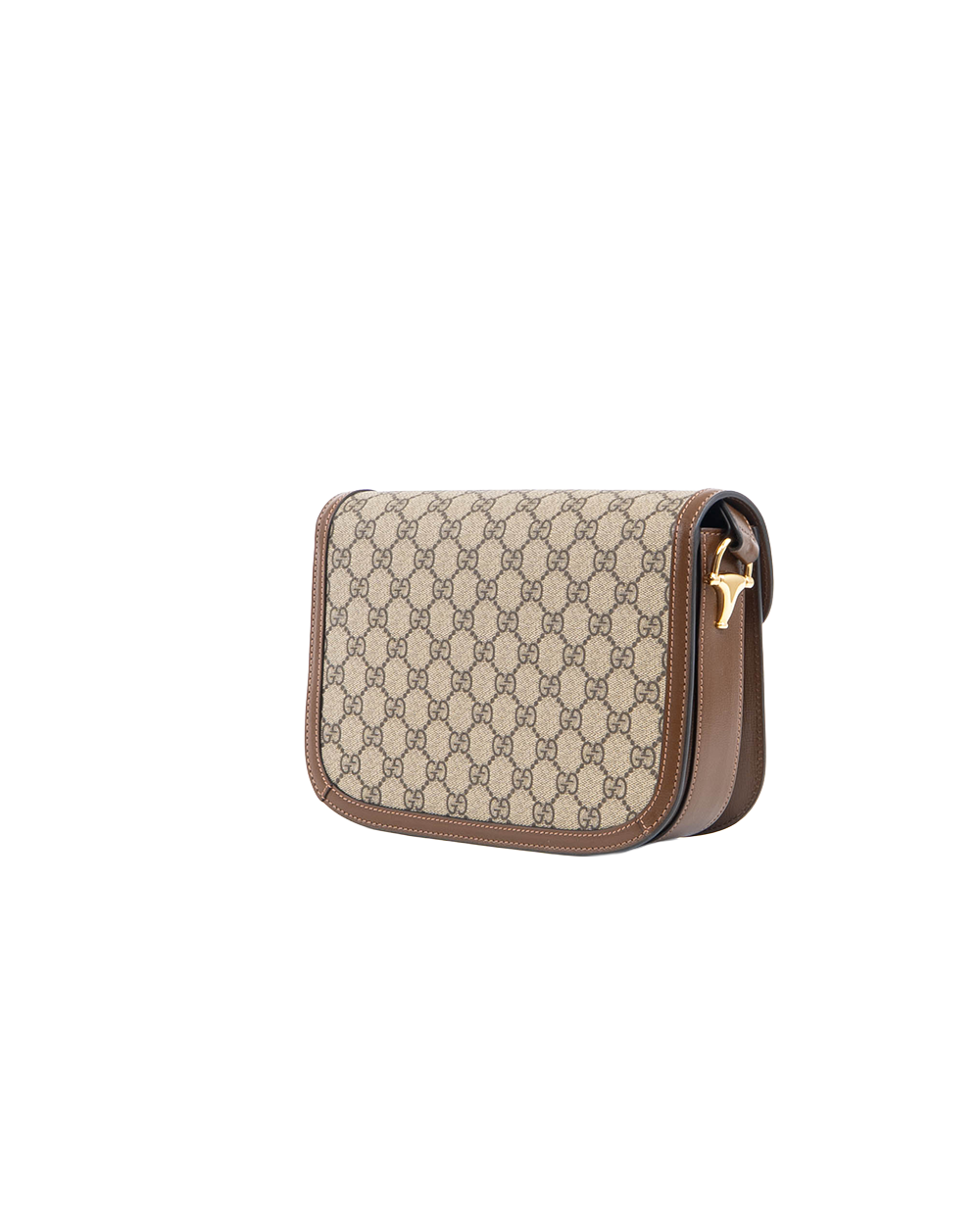 GUCCI HORSEBIT 1955 MEDIUM BROWN GG MONOGRAM GHW 5323