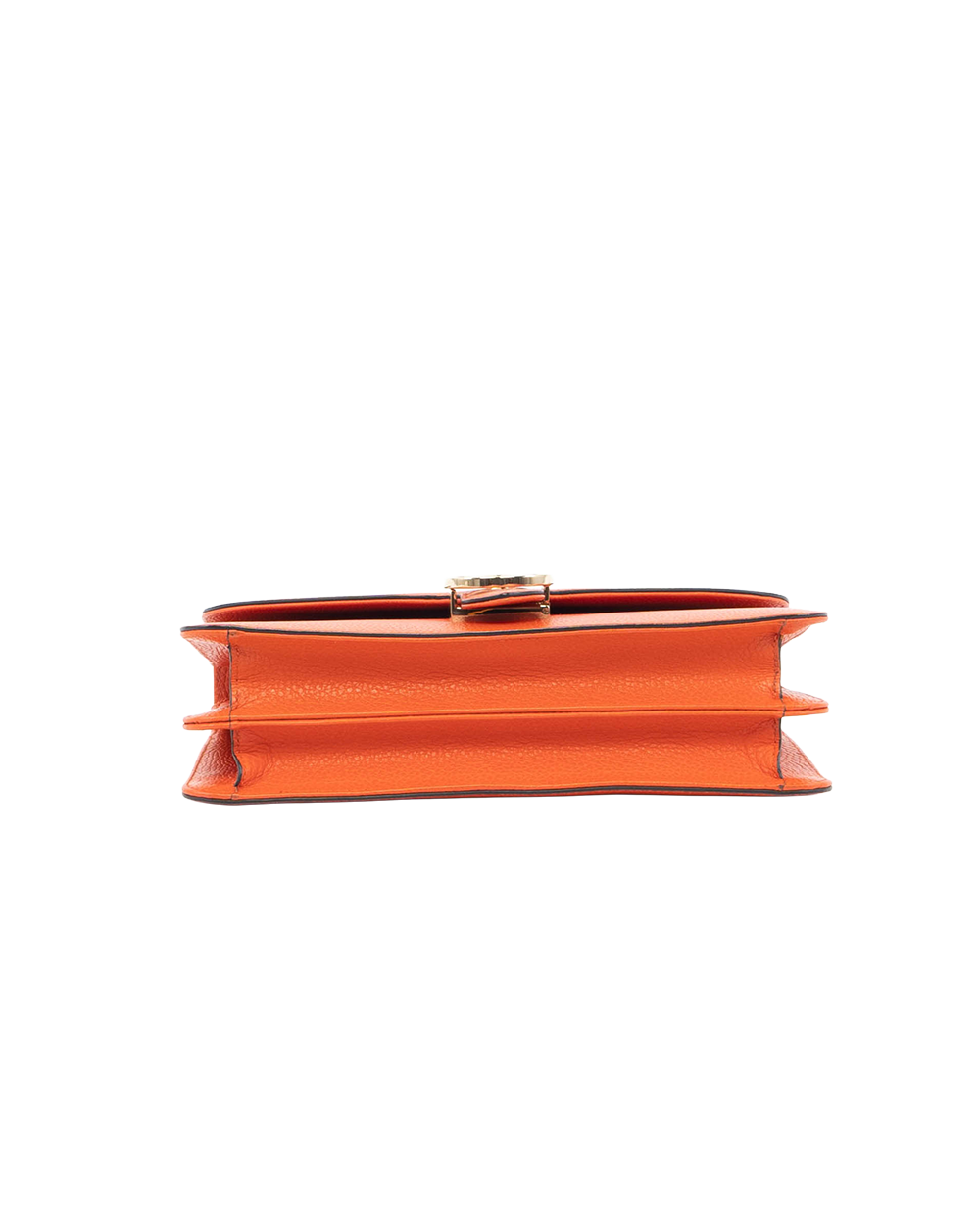 GUCCI INTERLOCKING G MEDIUM ORANGE CALF GHW 51303 493075 0133