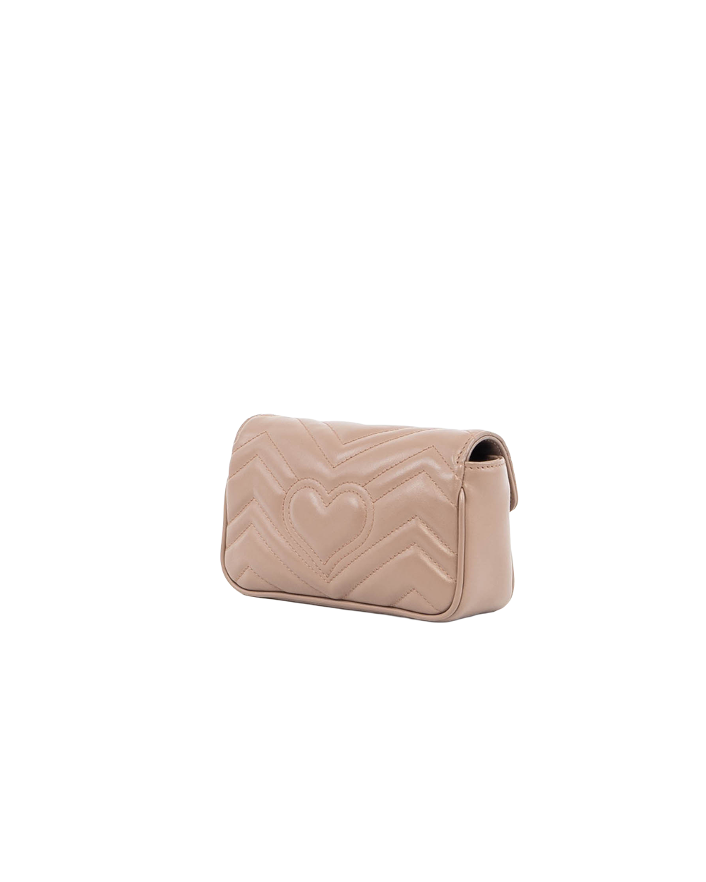 GUCCI MARMONT SUPER MINI PINK NUDE CALF GHW 476433 0416 0020