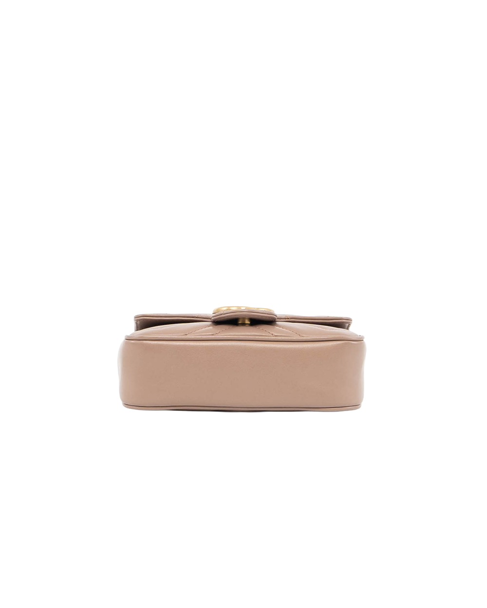 GUCCI MARMONT SUPER MINI PINK NUDE CALF GHW 476433 0416 0022