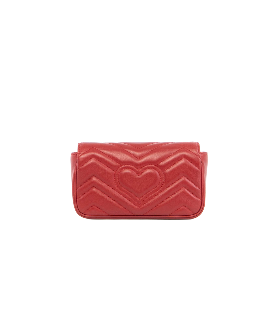 GUCCI MARMONT SUPER MINI RED CALF GHW 476433 0416 5592