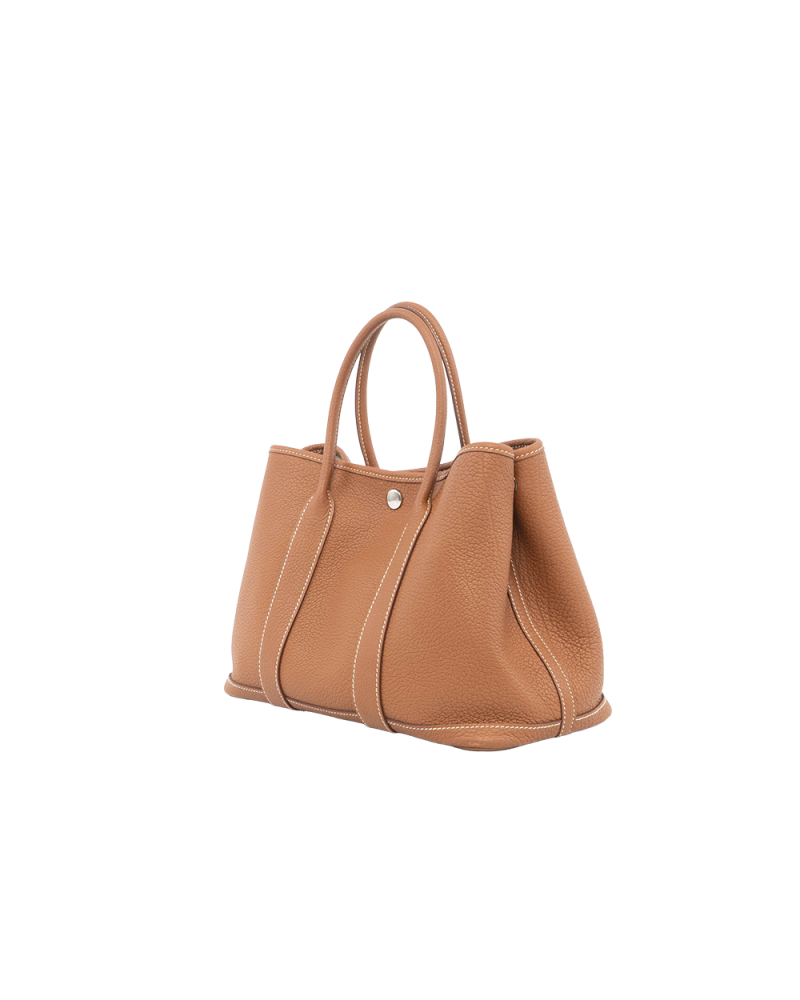 HERMES GARDEN PARTY 30 GOLD TOGO SHW 0100
