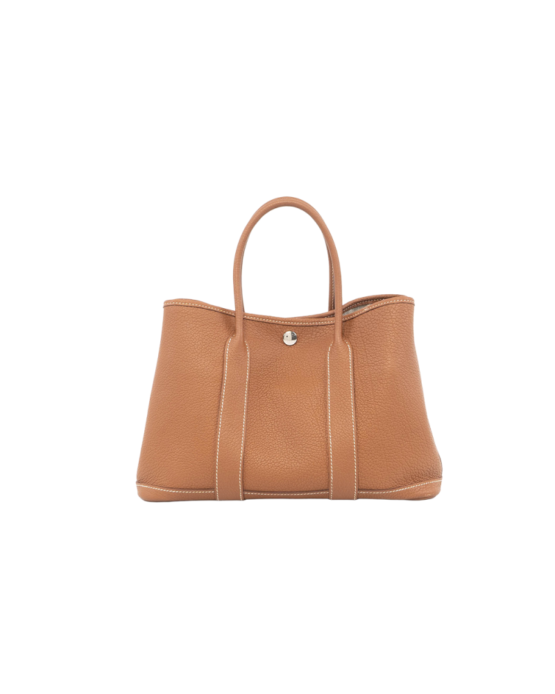 HERMES GARDEN PARTY 30 GOLD TOGO SHW 0101