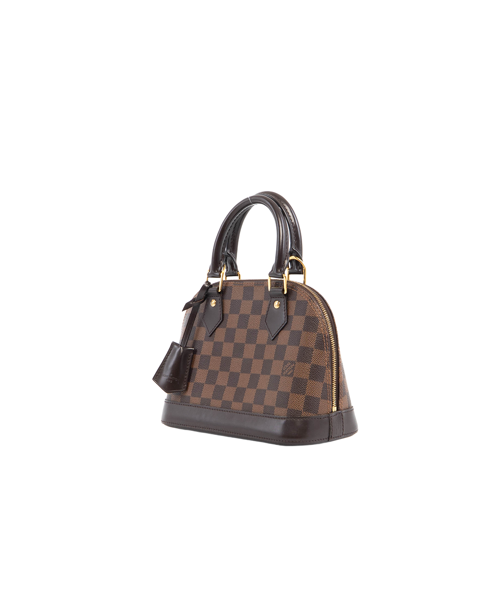 LV ALMA BB BROWN DAMIER CANVAS GHW AA5106 5329