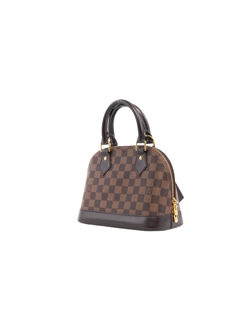 LV ALMA BB BROWN DAMIER CANVAS GHW AA5106 5330