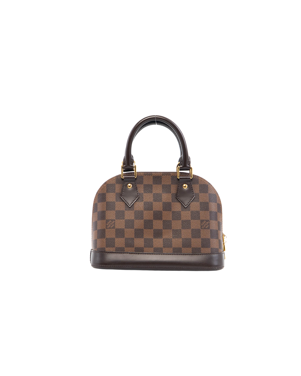 LV ALMA BB BROWN DAMIER CANVAS GHW AA5106 5331