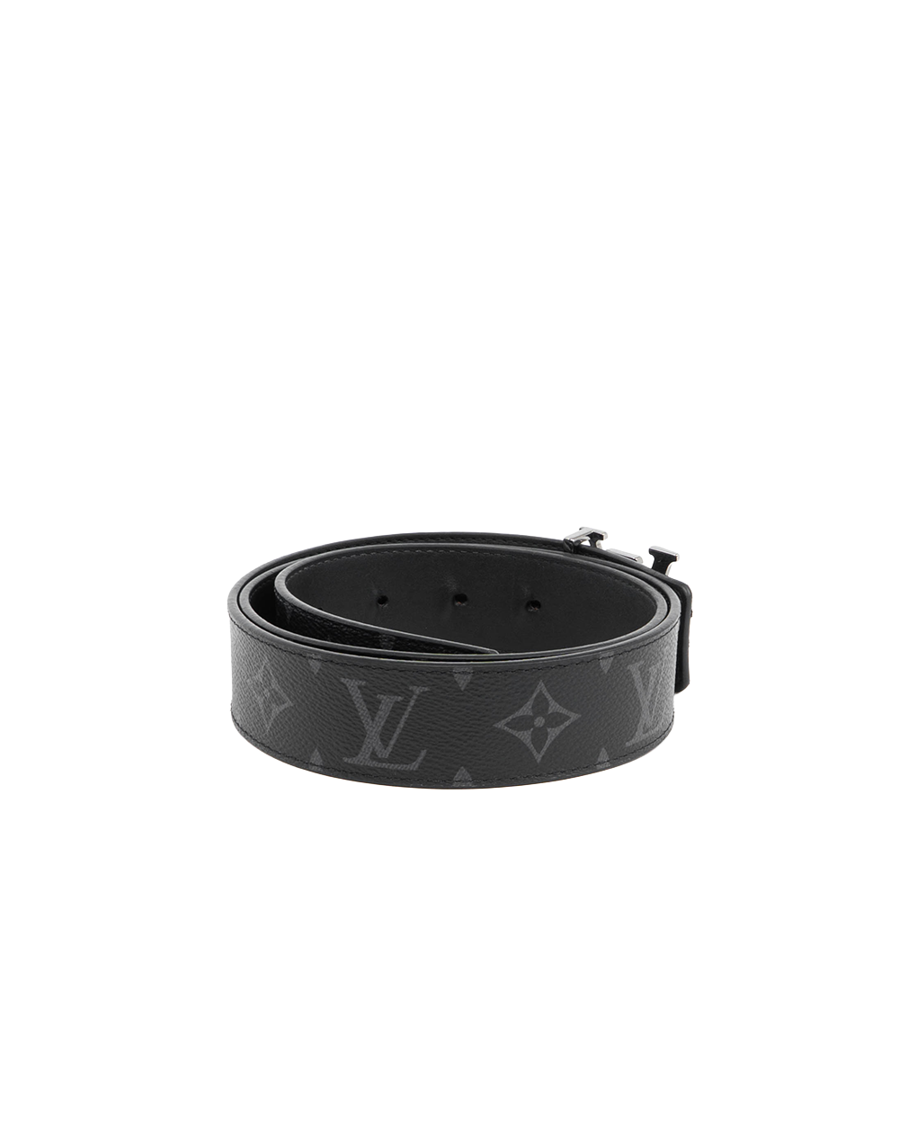 LV BELT 40 MM 85 ECLIPE MONOGRAM CANVAS SHW 5626