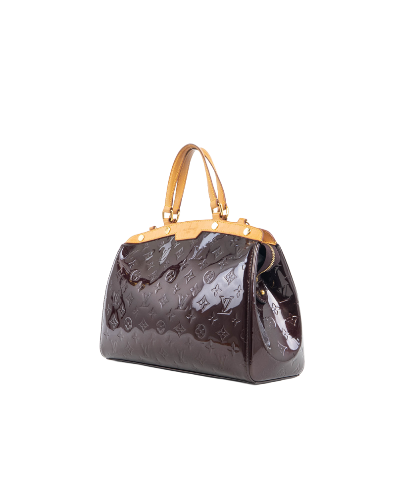 LV BREA MM BURGUNDY VERNIS GHW AA0133 5282