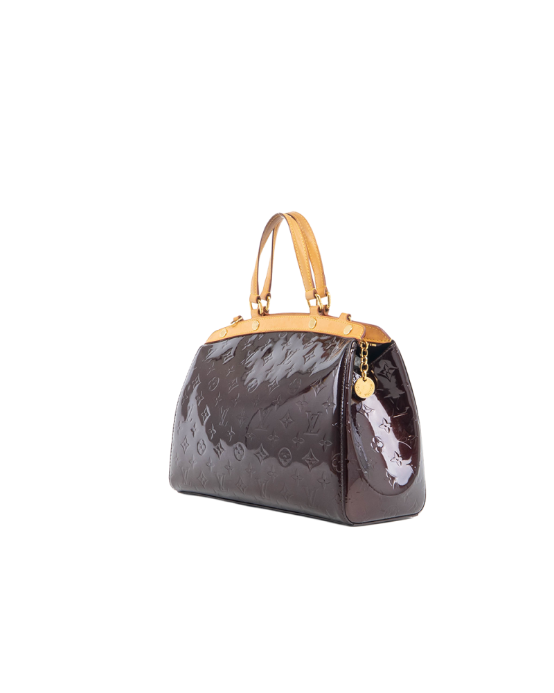 LV BREA MM BURGUNDY VERNIS GHW AA0133 5283