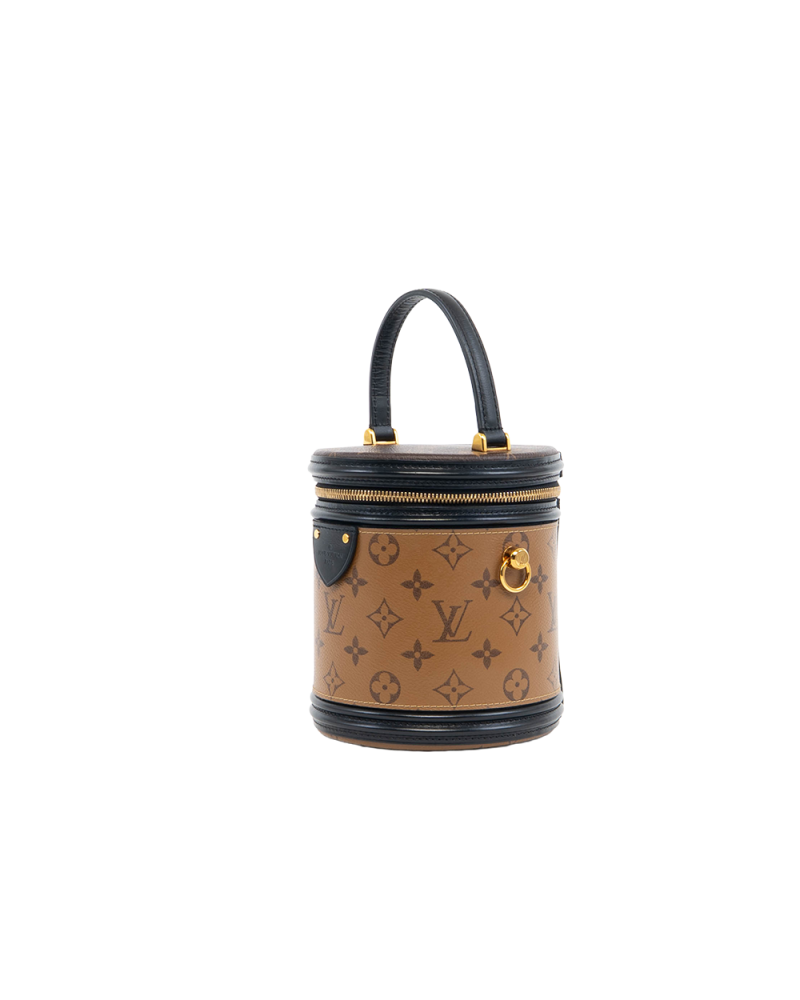 LV CANNES BROWN MONOGRAM REVERSE GHW FL4139 0082