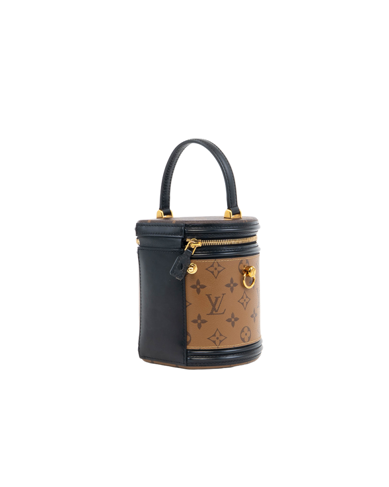 LV CANNES BROWN MONOGRAM REVERSE GHW FL4139 0083