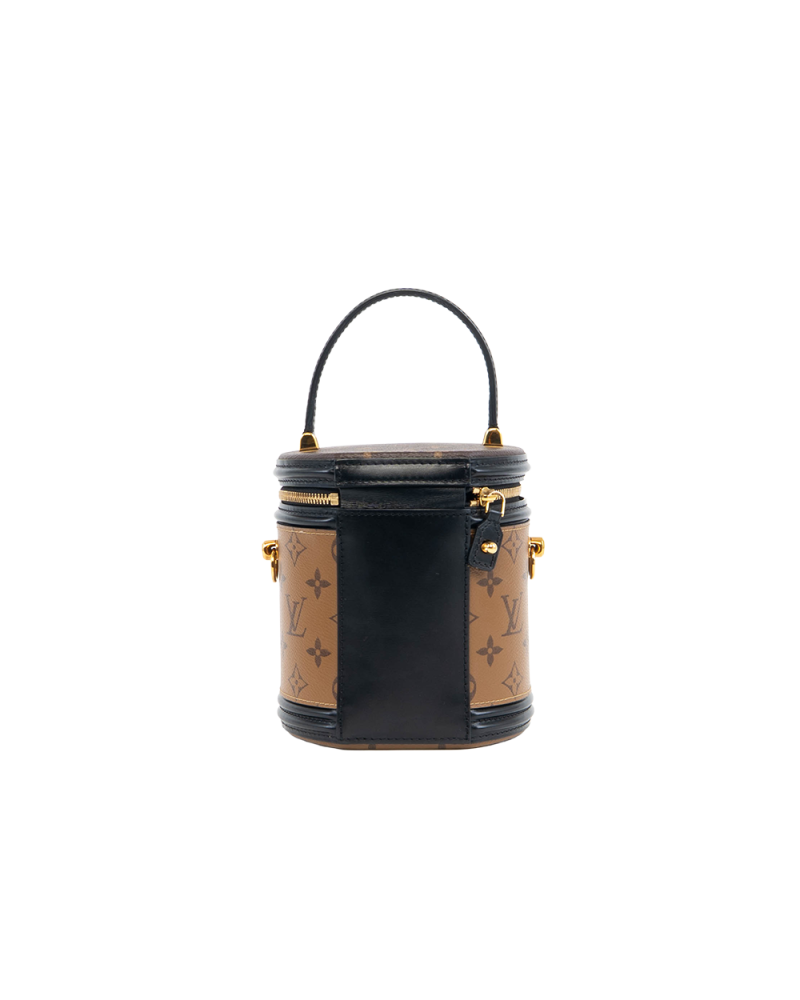 LV CANNES BROWN MONOGRAM REVERSE GHW FL4139 0084