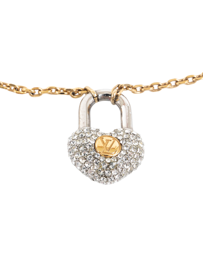 LV COLLIER CRAZY INLOCK NECKLACE GHW M67273 VA1117 5357