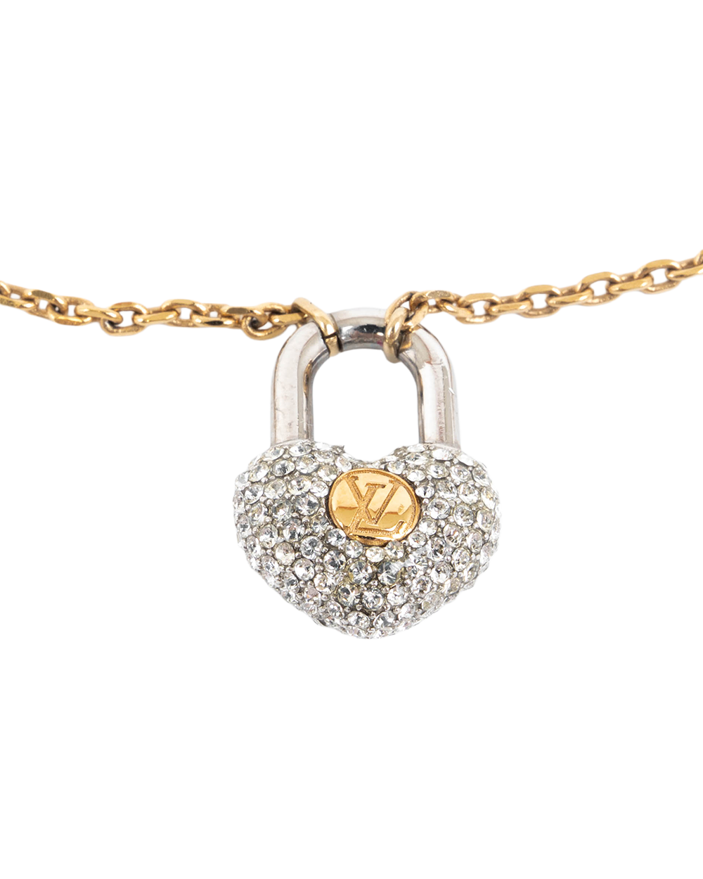 LV COLLIER CRAZY INLOCK NECKLACE GHW M67273 VA1117 5357