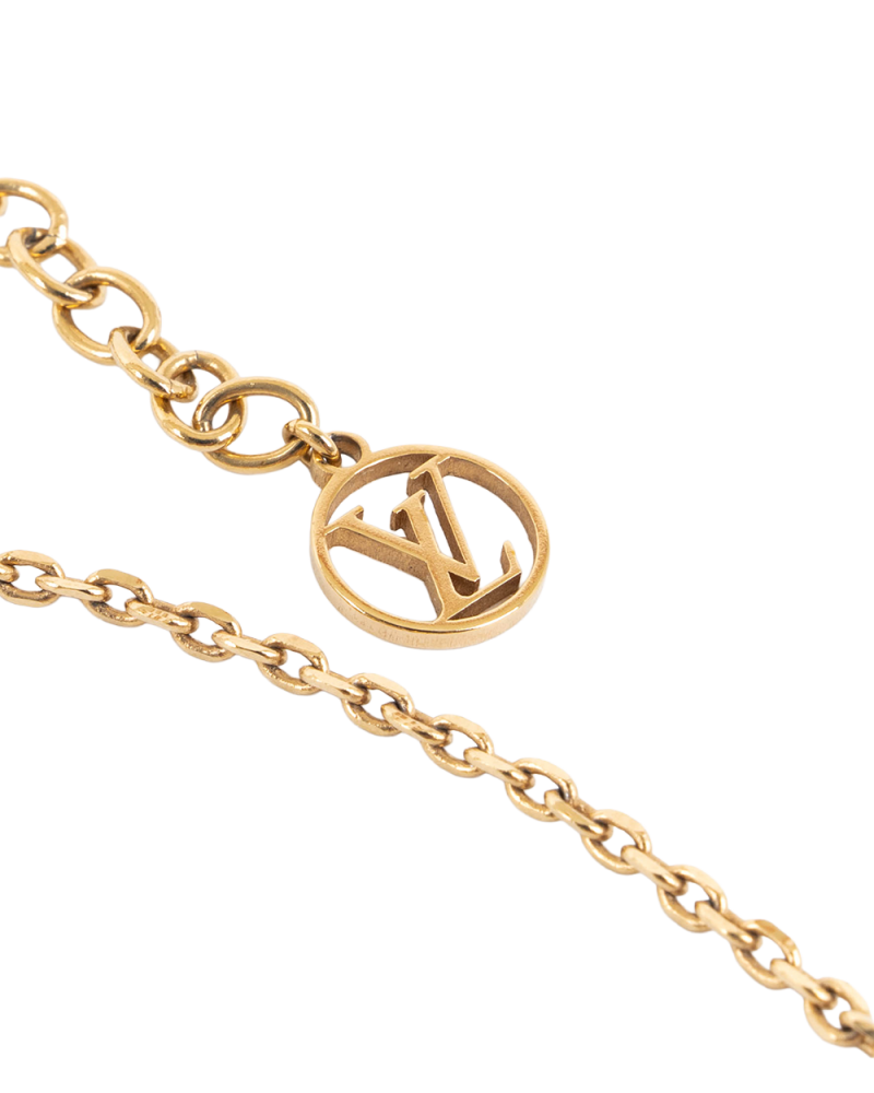 LV COLLIER CRAZY INLOCK NECKLACE GHW M67273 VA1117 5359