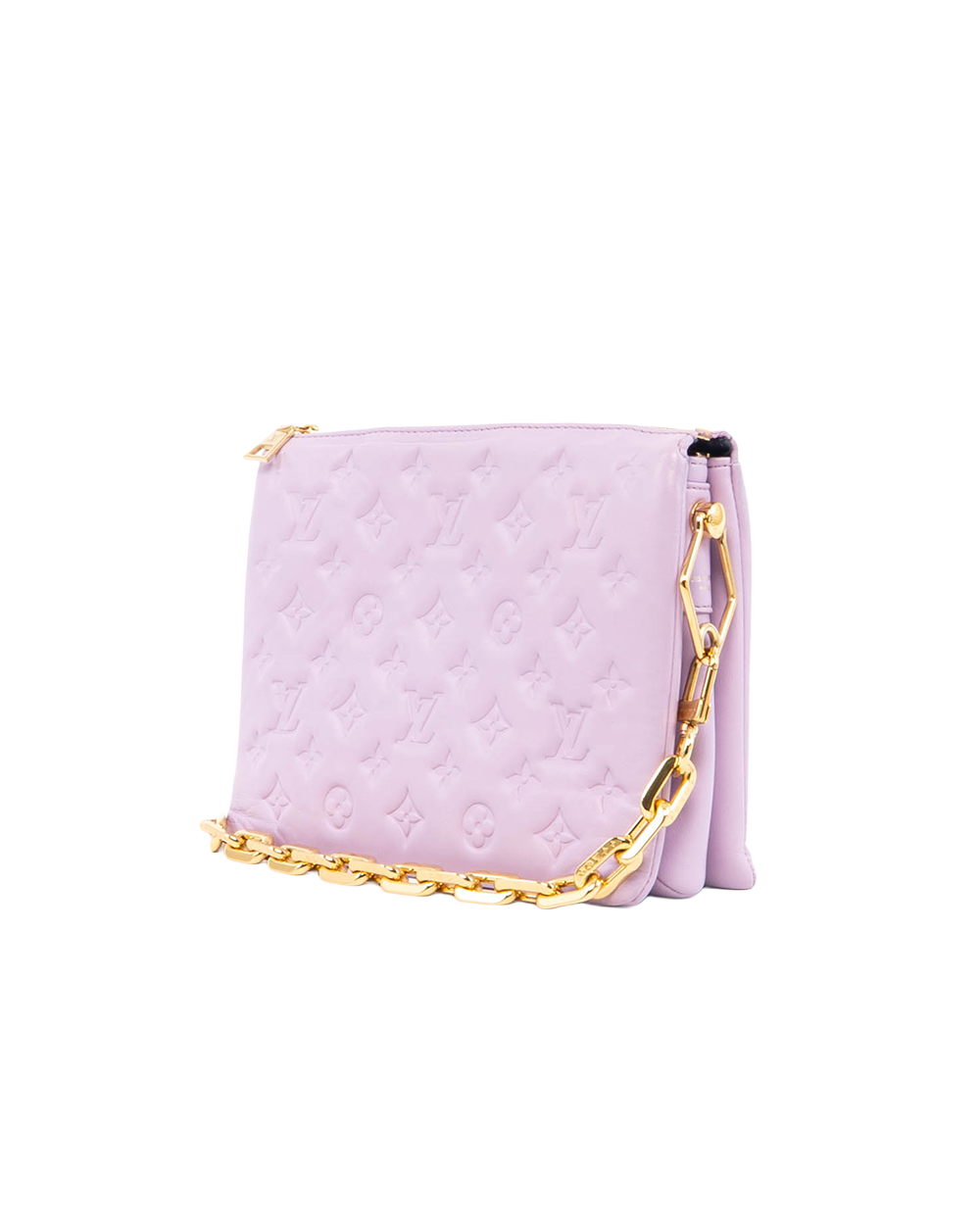 LV COUSSIN PM PURPLE GIANT MONOGRAM CALF GHW MICROCHIP 0067