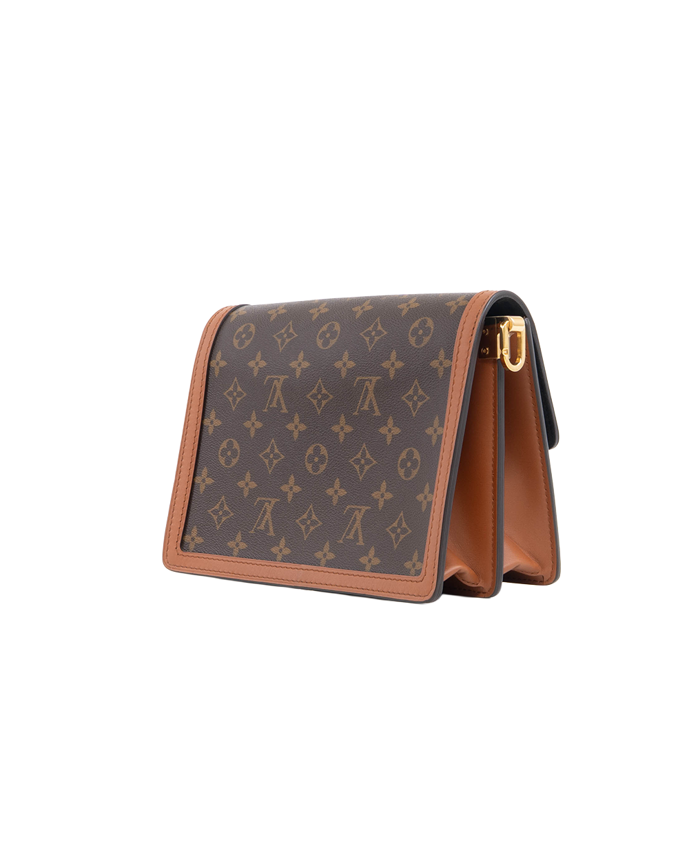 LV DAUPHINE MM BROWN MONOGRAM CANVAS GHW MICROCHIP 5511