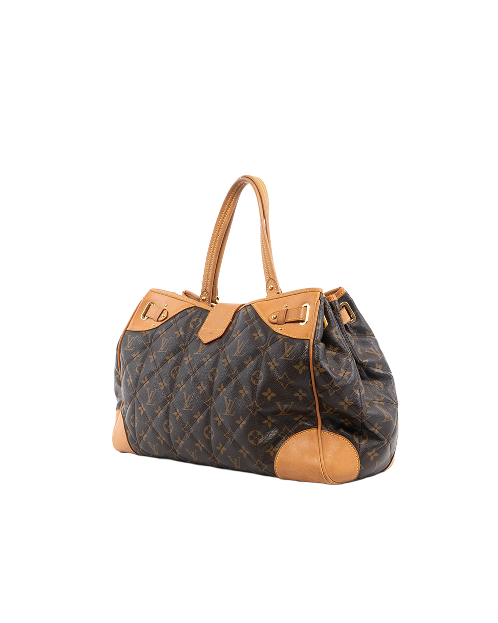 LV ETOLIE SHOPPER MM BROWN MONOGRAM CANVAS GHW TH4028 5301