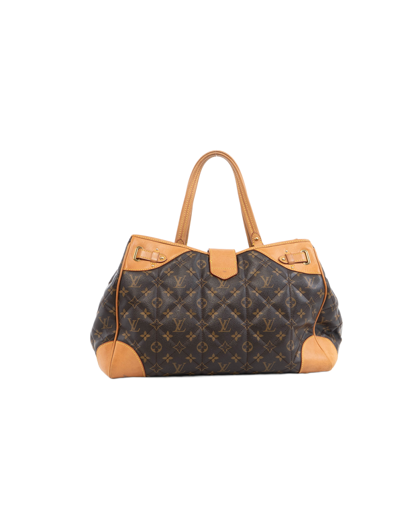 LV ETOLIE SHOPPER MM BROWN MONOGRAM CANVAS GHW TH4028 5302